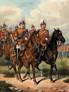 George William Frederick Charles, 2e duc de Cambridge, soldat britannique, vers 1885