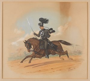 Lieutenant-Colonel Robert Newport Tinley des fusiliers montés du Cap