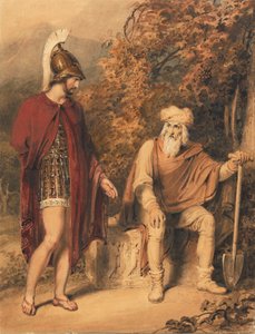 Alcibiade et Timon - Richard Westall