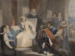 La Reine Élisabeth I Recevant la Nouvelle de la Mort de sa Sœur la Reine Marie