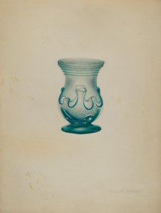 Vase en verre