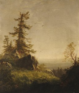 Matin sur la montagne, 1856 - Richard William Hubbard