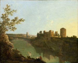 Pembroke Town et Château, 1765 - Richard Wilson