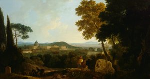 Saint-Pierre et le Vatican depuis le Janicule, Rome - Richard Wilson