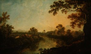 La Rivière Dee, près de Eaton Hall, vers 1759-60
