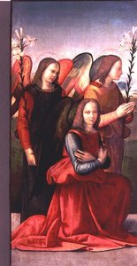 Trois anges (paire de 80359) - Ridolfo Il  Ghirlandaio