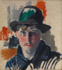Autoportrait avec Chapeau Vert