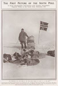 La première photo du pôle Sud - Roald Engelbergt Gravning Amundsen
