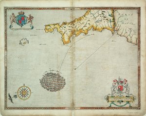 Les flottes espagnole et anglaise près de Plymouth les 30 - 31 juillet - Robert (after) Adams
