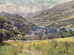 Boddnant Hall, vallée de Conway - Robert (after) Fowler