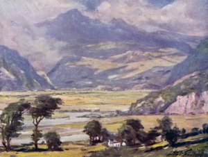 Snowdon depuis Traeth Mawr - Robert (after) Fowler