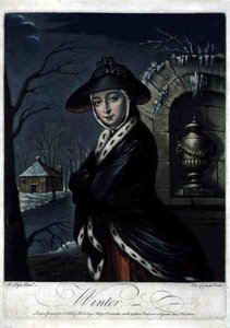 Hiver, gravé par C. Corbutt (Richard Purcell), pub. par Robert Sayer, c.1760 - Robert (after) Pyle