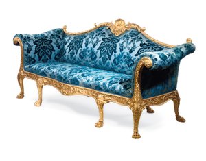 Un canapé doré George III - Robert Adam