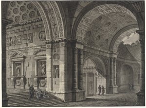 Fantaisie architecturale de l