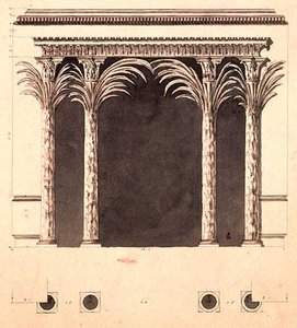 Design pour une alcôve - Robert Adam