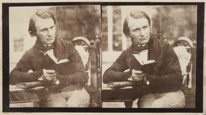 Portrait stéréographique du Dr John Adamson