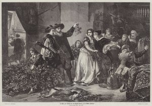 Je vous prie de lui apprendre la leçon anglaise des baies blanches - Robert Alexander Hillingford