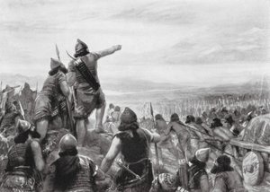 Raid de Shamshi-Adad III sur le rivage de "la Grande Mer" - Robert Ambrose Dudley