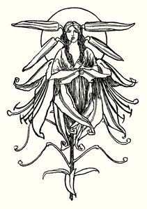 Illustration pour les Poèmes de John Keats
