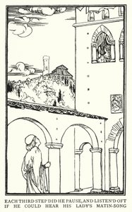 Illustration pour les Poèmes de John Keats : Isabelle ou le Pot de Basilic - Robert Anning Bell