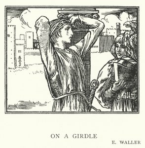 Sur une ceinture (lithographie) - Robert Anning Bell