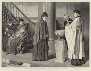 Un baptême dans la chapelle de l