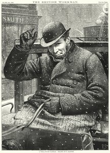 Un cocher aisé (gravure) - Robert Barnes