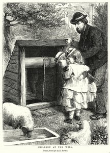 Enfants au puits (gravure)
