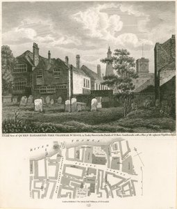 École de Grammaire Libre de la Reine Elizabeth à Tooley Street, St Olave, Southwark, Londres - Robert Blemell Schnebbelie