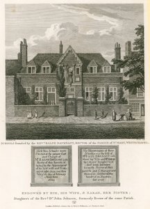 Écoles fondées par le révérend Ralph Davenant, recteur de la paroisse de St Mary, Whitechapel - Robert Blemell Schnebbelie