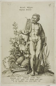 Hercule, planche 16 du Parnasse Biceps - Robert Boissard