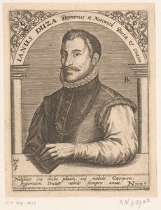 Portrait de Janus Dousa (Série de portraits de savants des XVe et XVIe siècles)