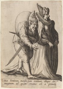 Vitia hominem monstrosum..., 1597 - Robert Boissard