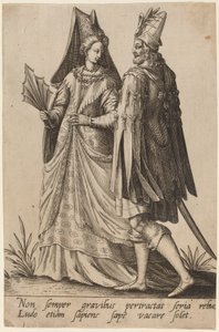 Non semper gravibus... - Robert Boissard after Jean Jacques Boissard