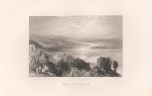 Château de Tancarville, avec la ville de Quilleboeuf