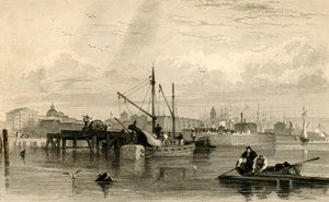 Liverpool, depuis le Mersey, No. 1..., milieu du 19e siècle