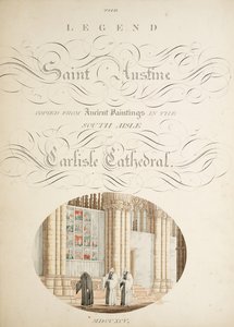 Les antiquités de la cathédrale Sainte-Marie de Carlisle, dessinées par Robert Carlile, 1795