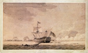 Le navire britannique Queen, 1er juin - Robert Cleveley