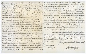 Lettre de Robert Clive à Thomas Pelham-Holles, 23 février 1757 - Robert Clive