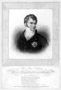 Prince Léopold George Christian Frederick de Saxe-Cobourg-Saalfeld, 1818