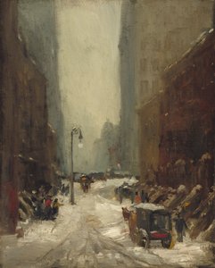 Neige à New York, 1902