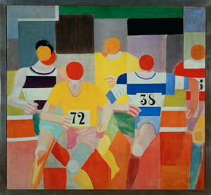 Les coureurs - Robert Delaunay