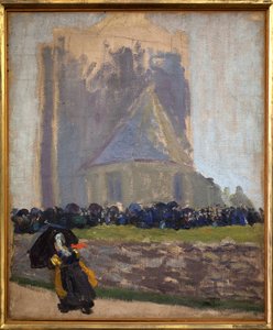 La tour carrée à Saint Guénolé