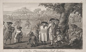 Un amusement de campagne - Combat de taureaux