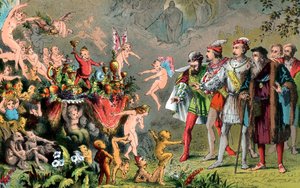 Scène de La Tempête de Shakespeare, 1856-1858