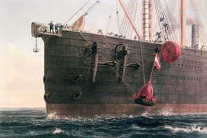 La pose du câble télégraphique transatlantique, 8 août 1866