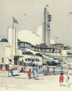 Glasgow : The Exhibition (lithographie couleur)