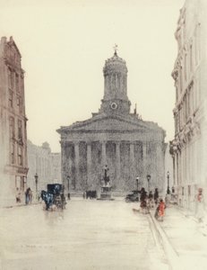 Glasgow : The Royal Exchange (lithographie couleur)