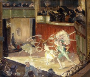 Au théâtre