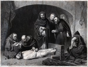 Inquisition au Moyen Âge (gravure)